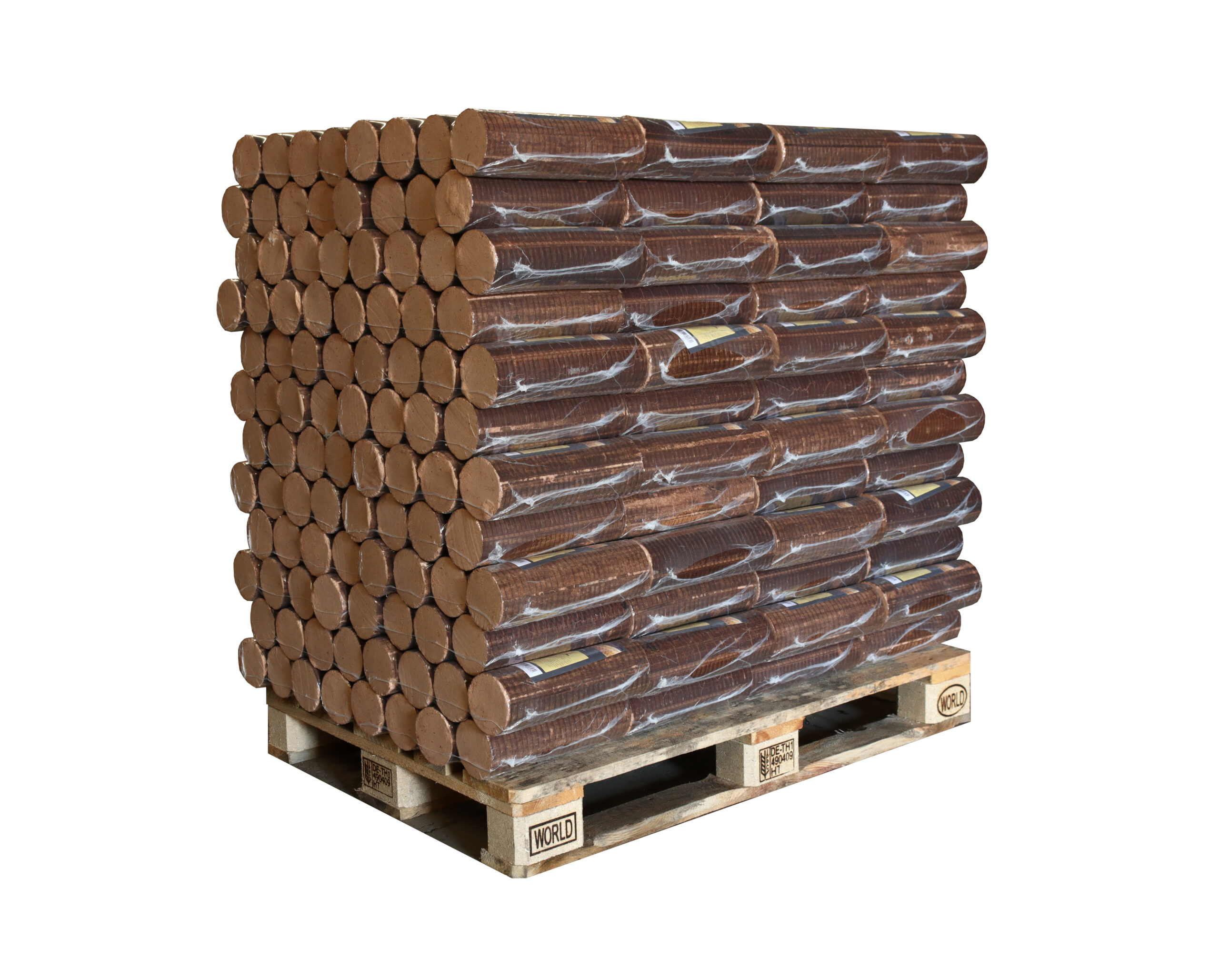 Buchenbriketts auf Palette Premium Plus – 960 kg