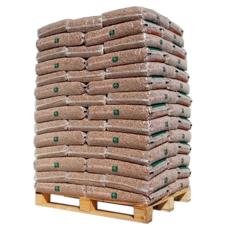 Pellet Natural Energy – Palette mit 70 Säcken à 15 kg