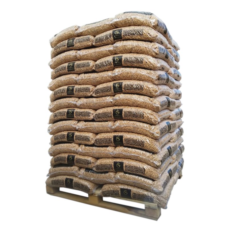 Pellet Strielciu – Palette mit 70 Säcken à 15 kg