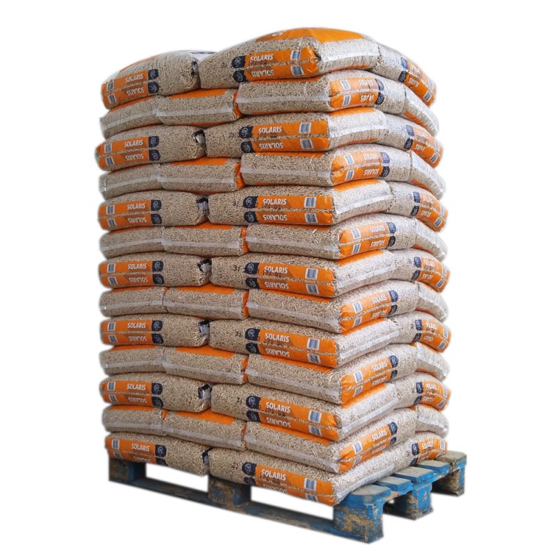 Pellet Solaris – Palette mit 65 Säcken à 15 kg