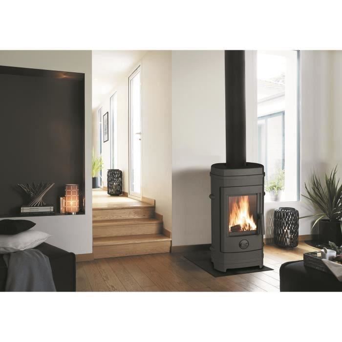 Invicta Remilly 7 kW Holzofen Green Flame 7 – 34 cm Holzscheite – Bild 2