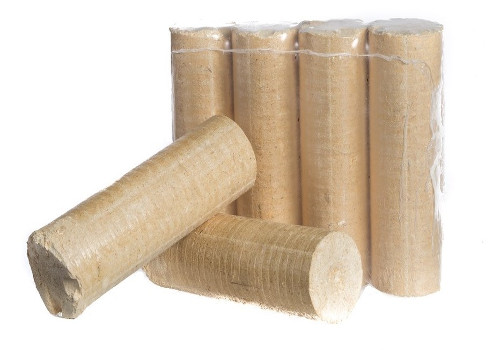 Holzbriketts PREMIUMplus rund ohne Zugloch