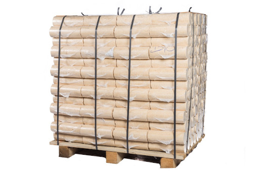 Holzbriketts PREMIUMplus rund ohne Zugloch – Bild 2