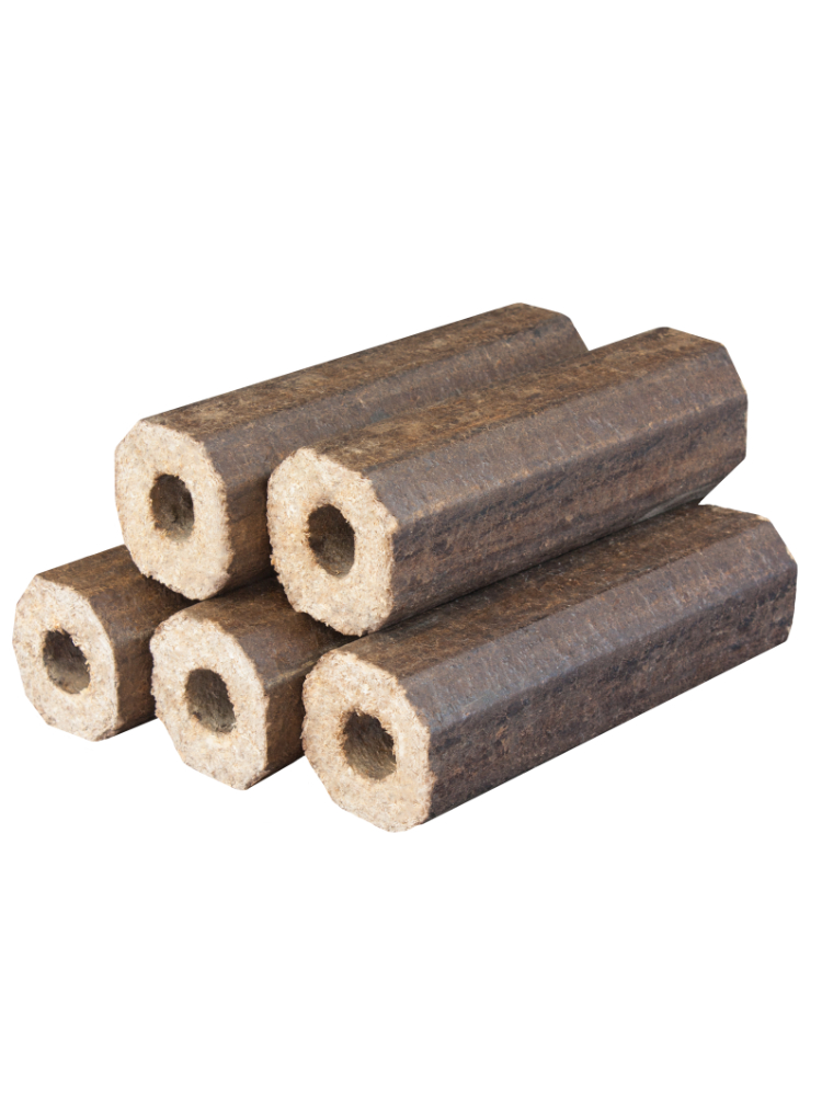 Holzbriketts Pini Kay 8-eckig im 30kg-Karton – Bild 4