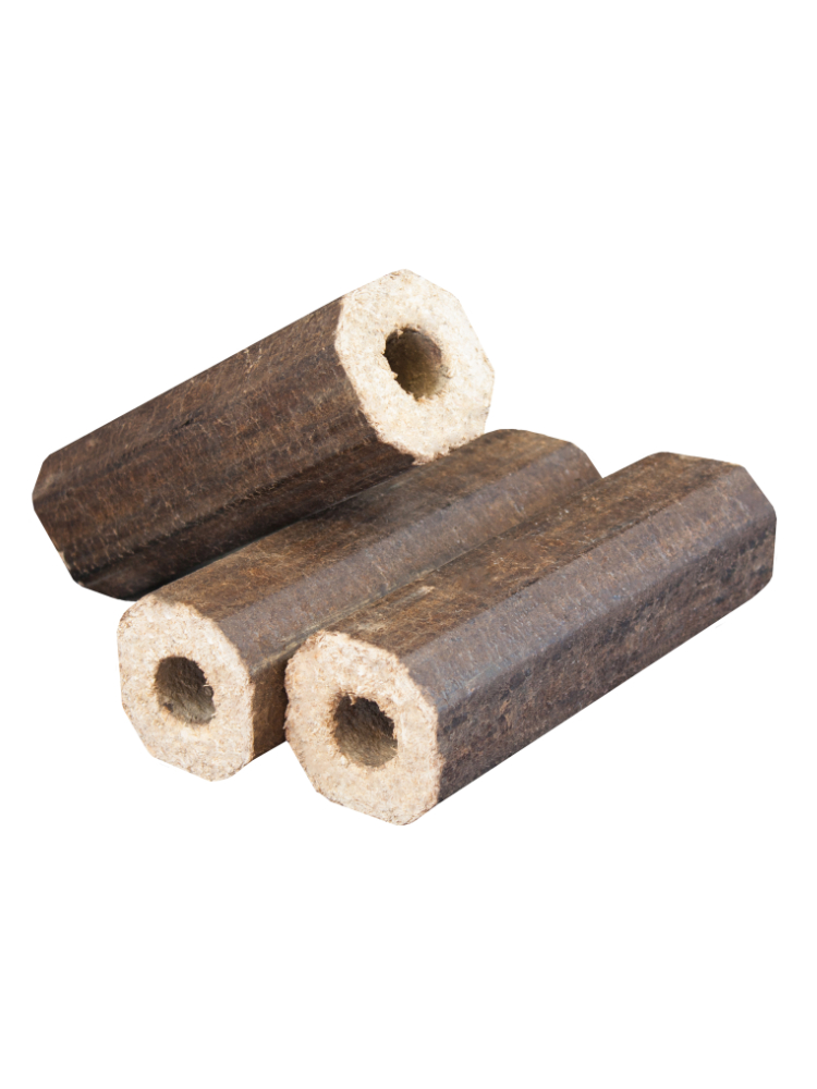 Holzbriketts Pini Kay 8-eckig im 30kg-Karton – Bild 3